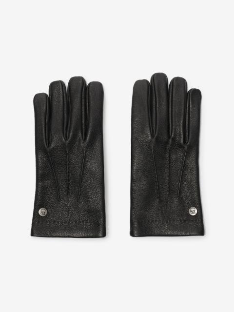 Burberry Leather Gloves