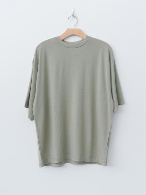 KAPTAIN SUNSHINE Super Soft Merino Tenjiku Half Sleeve Tee - Misty Green