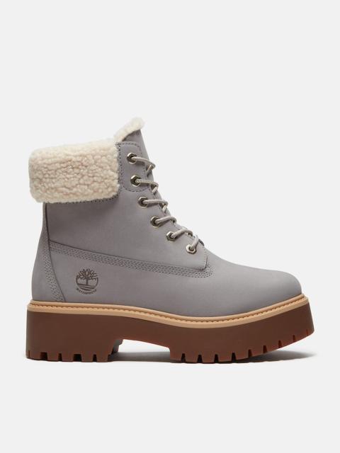 Timberland Women's Stone Street Platform Warm-Lined Waterproof Boot