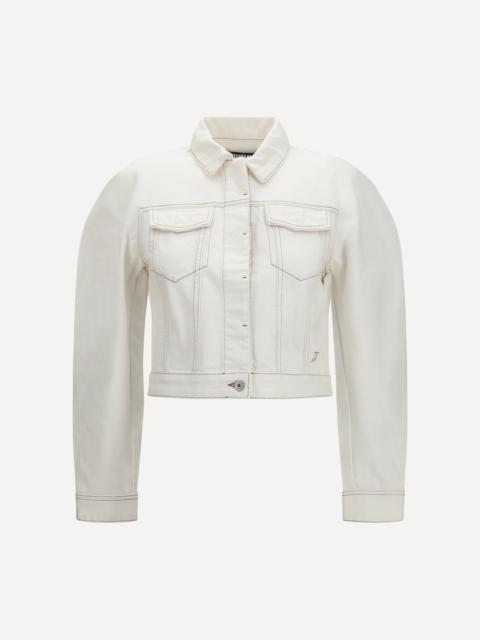JACQUEMUS Ovalo Jacket in denim
