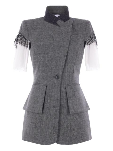 Alexander McQueen short-sleeve blazer