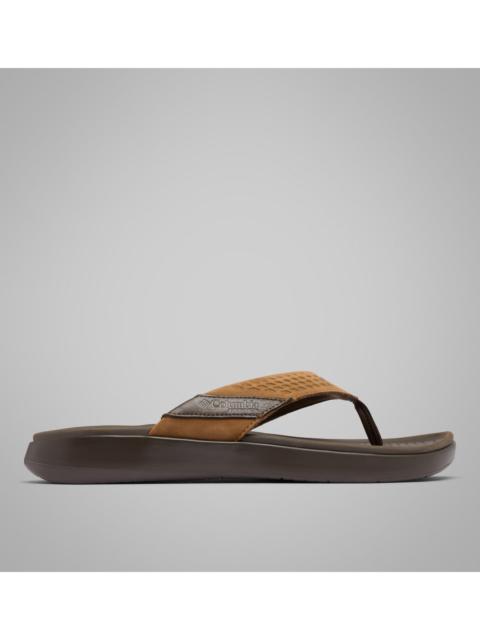 Columbia Men's Boatside Leather Flip Flop
