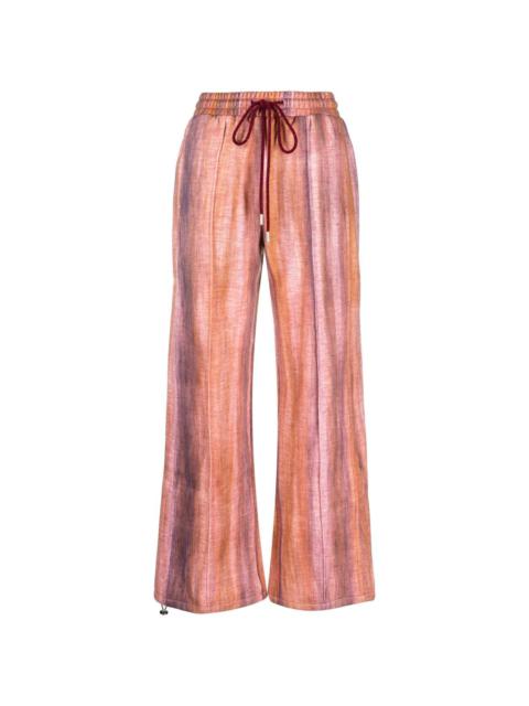 Andersson Bell tie-dye drawstring trousers
