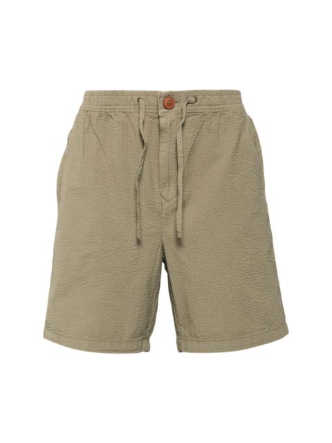 Melbury cotton seersucker shorts