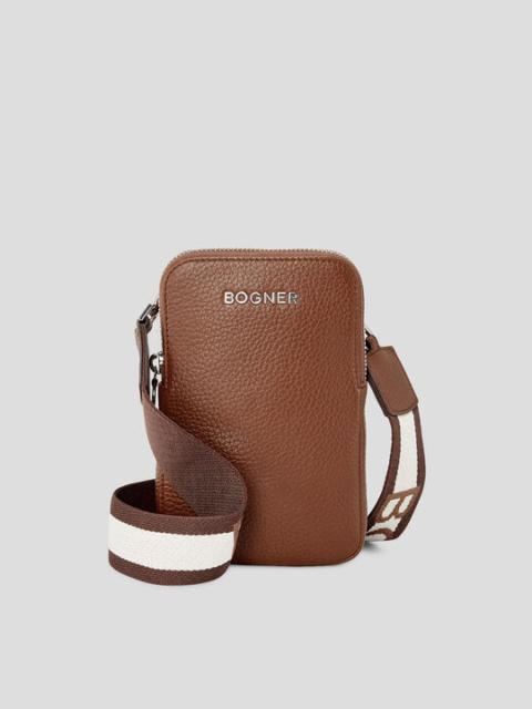 BOGNER Andermatt Johanna Smartphone pouch in Cognac