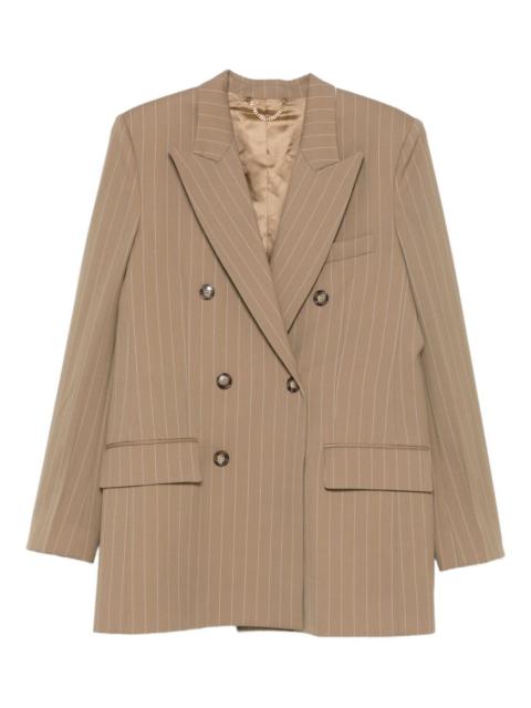 Victoria Beckham pinstripe double-breasted blazer