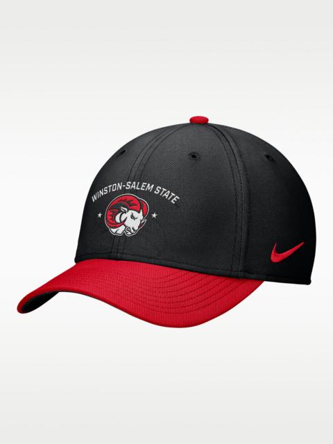 Nike Nike Rise College (Winston-Salem State University) Dri-FIT SwooshFlex Cap