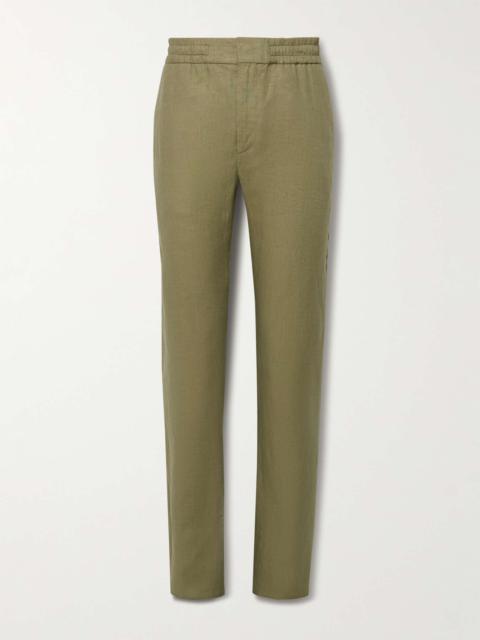 Gadd Straight-Leg Linen Trousers