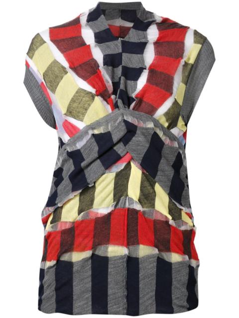 Junya Watanabe strap wrap sleeveless top