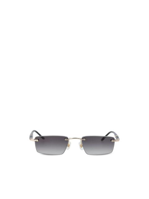 Montblanc Diplomat rimless sunglasses