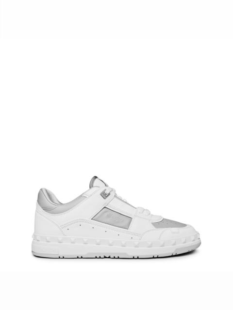FREEDOTS CALFSKIN LOW TRAINERS