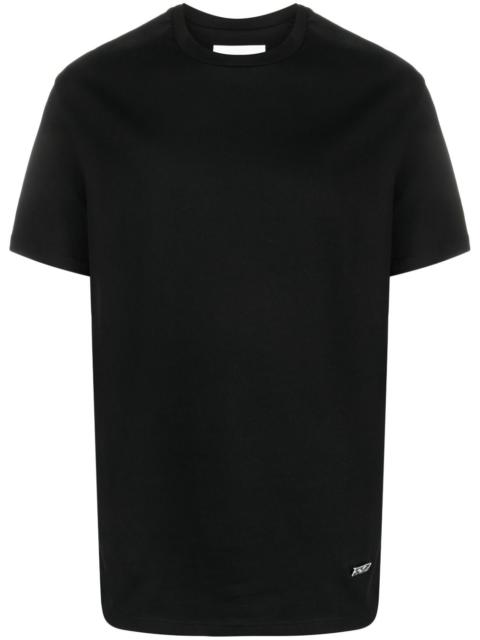 Jil Sander logo-plaque jersey-knit T-shirt