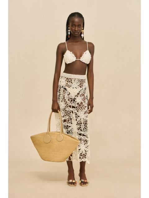 Cult Gaia AMINA CROCHET SKIRT