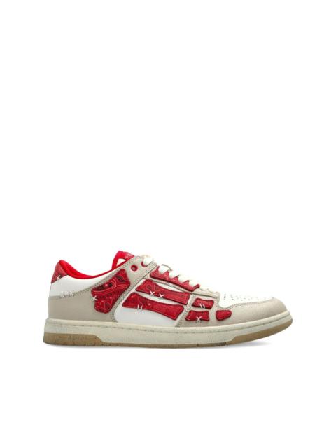 AMIRI Tow-tone leather Bandana Skel sneakers