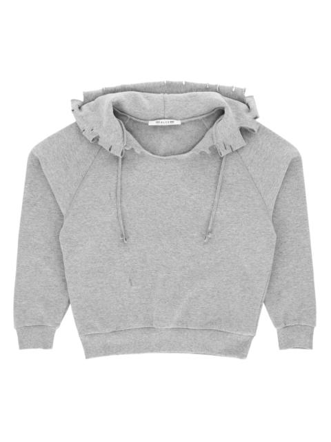 1017 ALYX 9SM DISTRESSED HOODIE SWEATSHIRT