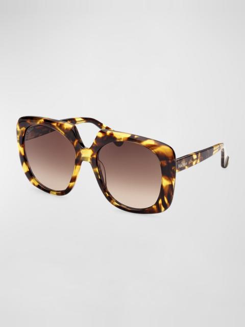 Max Mara Square Acetate Sunglasses
