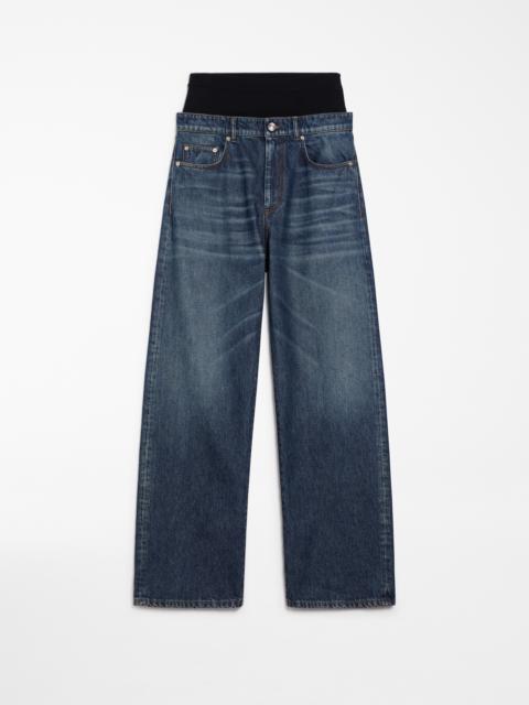 Sportmax AFOSO1234 Wide-fit denim jeans