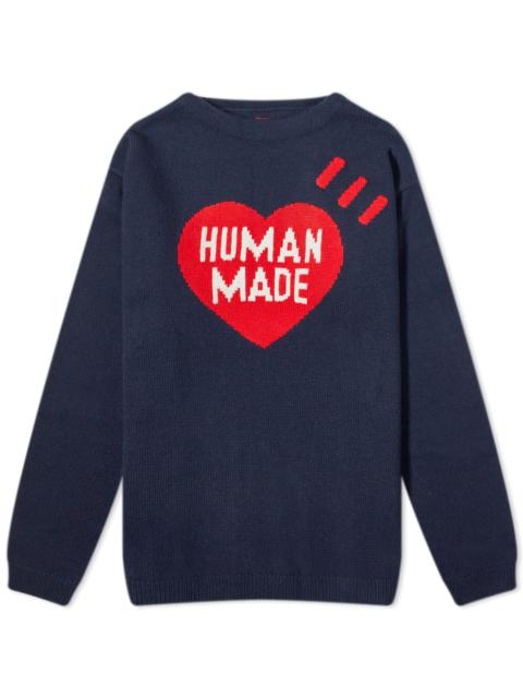 Human Made Human Made Heart Knit Sweater