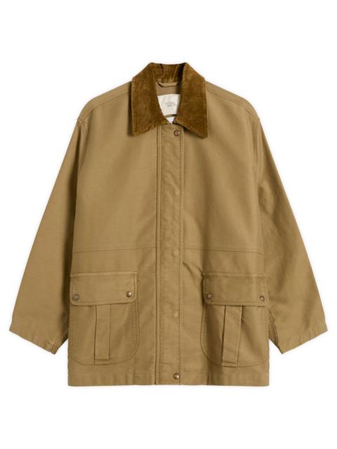 NOTHING WRITTEN Nothing Written Mole Skin Hunting Cotton Jacket