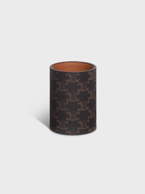 CELINE Pencil Holder in Triomphe Canvas