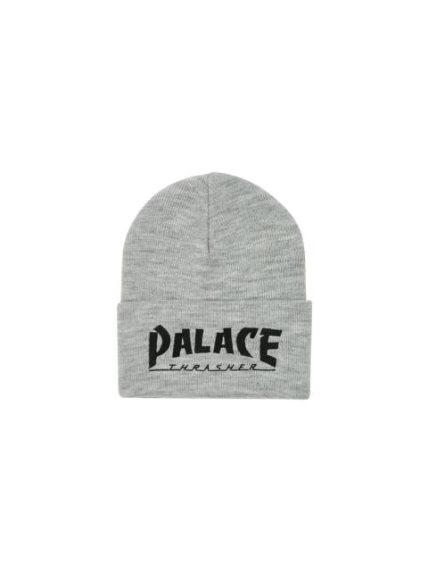 PALACE THRASHER BEANIE GREY MARL