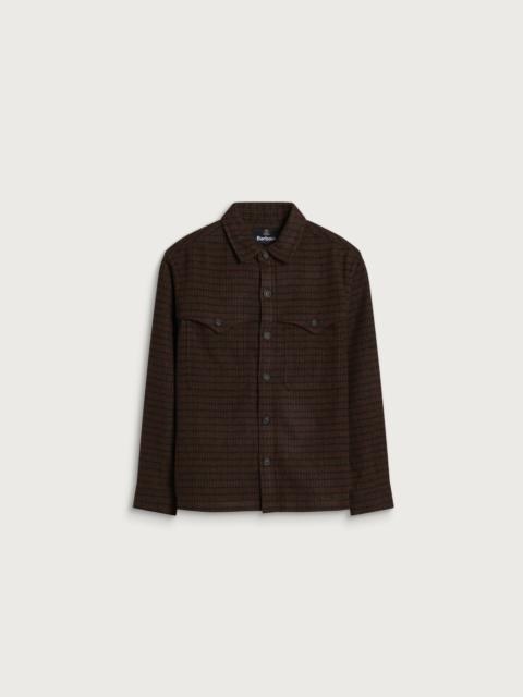 Barbour Barbour Heritage + Hatfield OS Houndstooth Overshirt