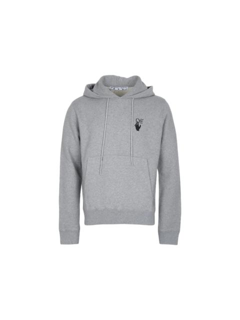 Off-White OFF-WHITE Degrade Arrows Hoodie Gray