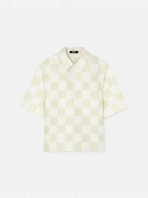 VERSACE Contrasto Duchesse Overshirt