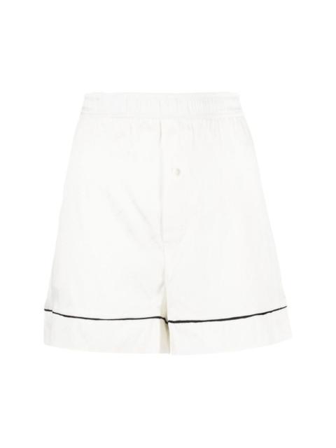 LOW CLASSIC stretch-silk lounge shorts