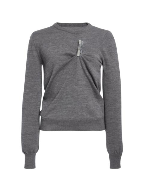 COPERNI Washing Clip Knit Jumper grey