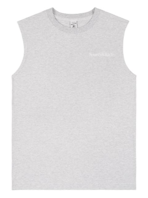 Sporty & Rich logo tank top
