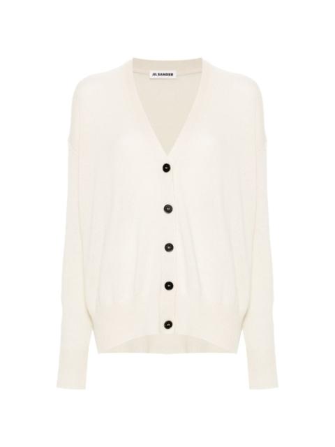 Jil Sander drop-shoulder cashmere cardigan