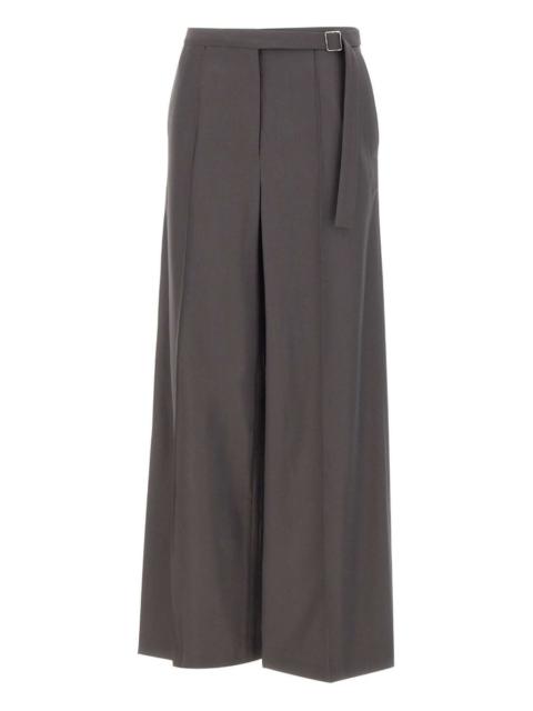 Loulou de Saison Pratt pleated-front belted trousers