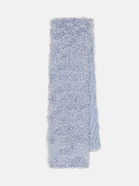 Miu Miu Mohair, cotton and virgin wool scarf