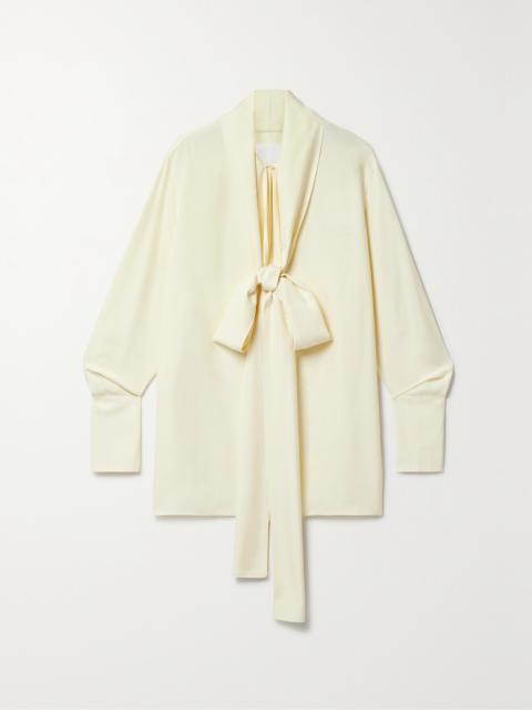 Givenchy Pussy-bow Silk Blouse
