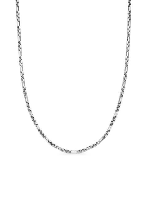 DAVID YURMAN Men's Open Station Box Chain Necklace in Sterling Silver, 3MM - Sterling Silver