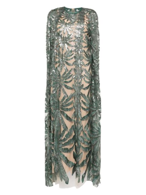 ELIE SAAB embroidered tulle kaftan