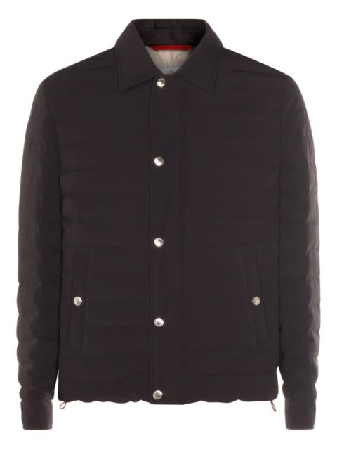 Brunello Cucinelli buttoned padded jacket