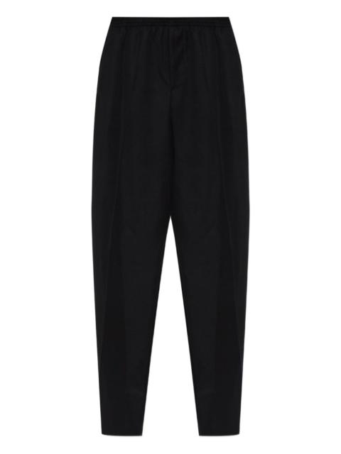 BALENCIAGA elastic-waist trousers
