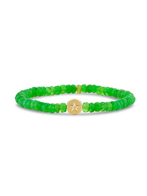 SYDNEY EVAN Starfish Clam Shell Beaded Bracelet