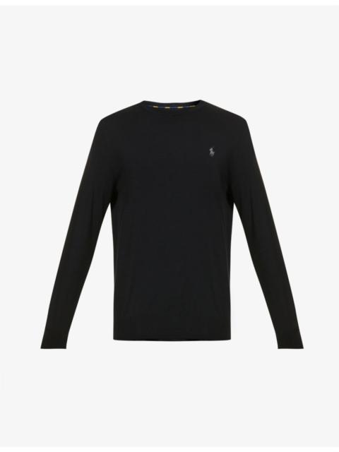 Polo Ralph Lauren Long-sleeved crewneck cotton jumper