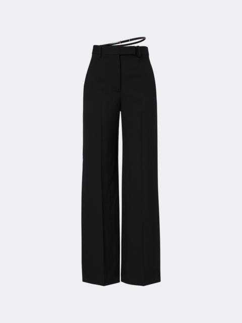 TOM FORD Belted wool wide-leg pants