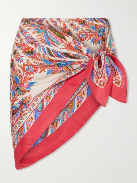Etro Norma Paisley-print Silk-twill Scarf