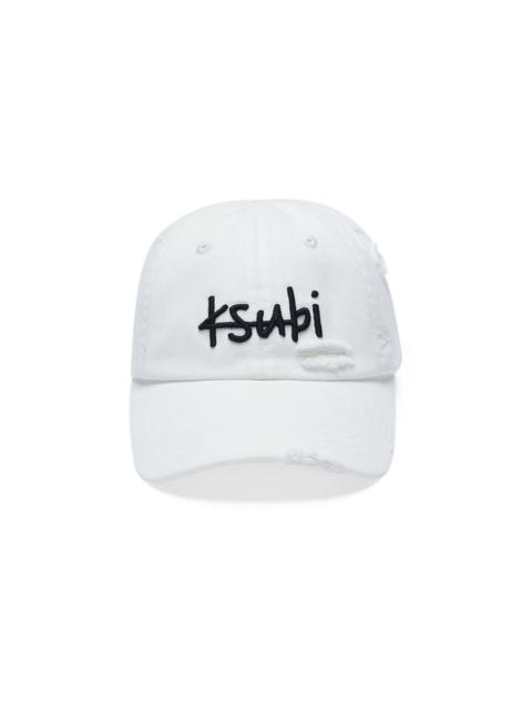 Ksubi 1999 LOFI CAP ECRU TRASHED