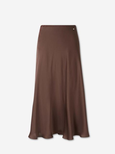 Herno SATIN MIDI SKIRT
