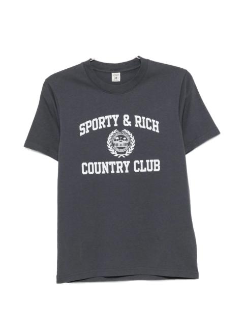 Sporty & Rich Sporty & Rich Logo-print T-shirt