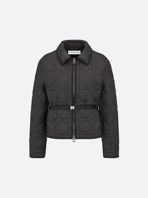 Dior Macrocannage Belted Peacoat