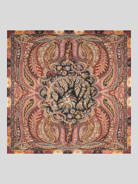 Etro WOOL AND SILK SHAWL WITH PRINT