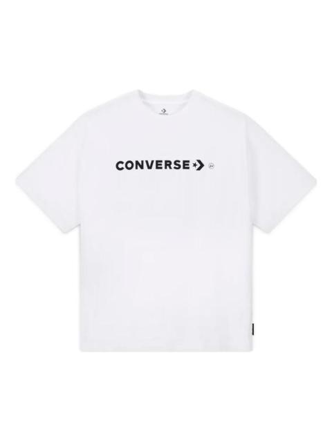 Converse Converse x Fragment FRGMT Logo T-Shirt 'White' 10025970-A01