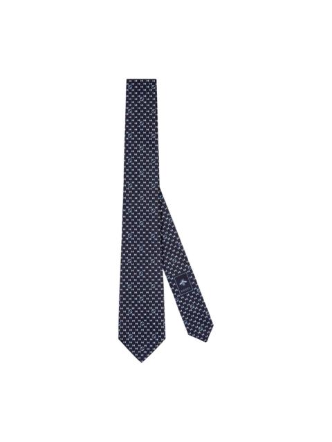 GUCCI logo geometric tie